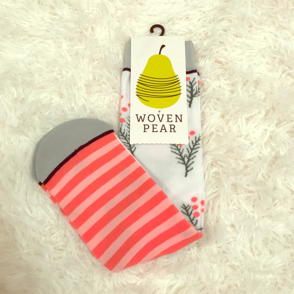 Woven Pear socks
